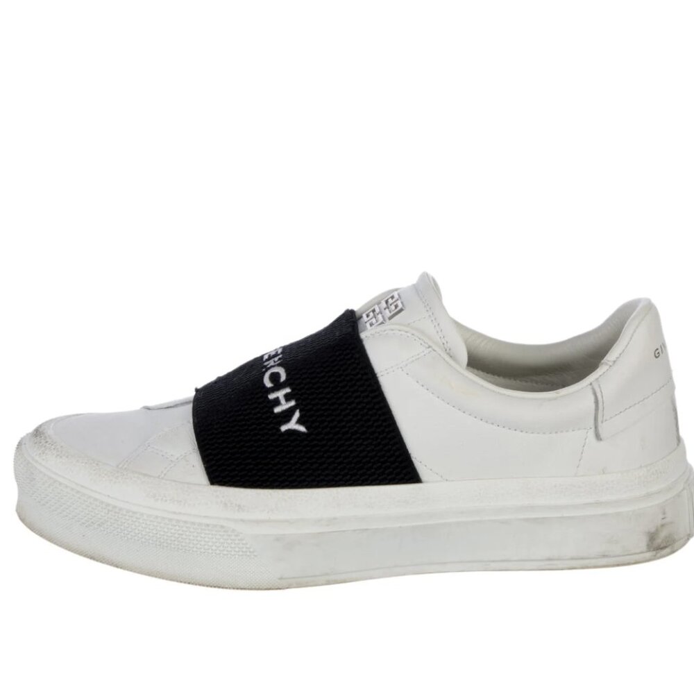 Givenchy Women's White and Black Sneakers